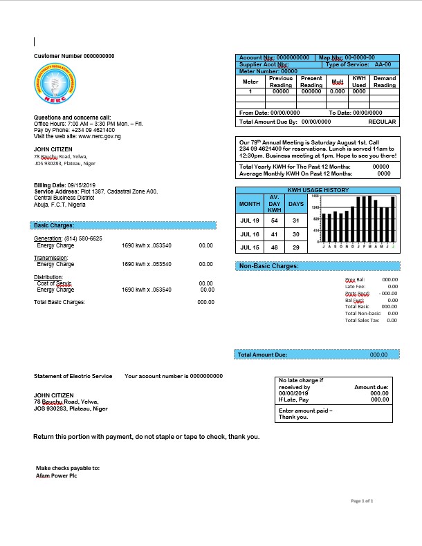  Minol USA business utility bill 
